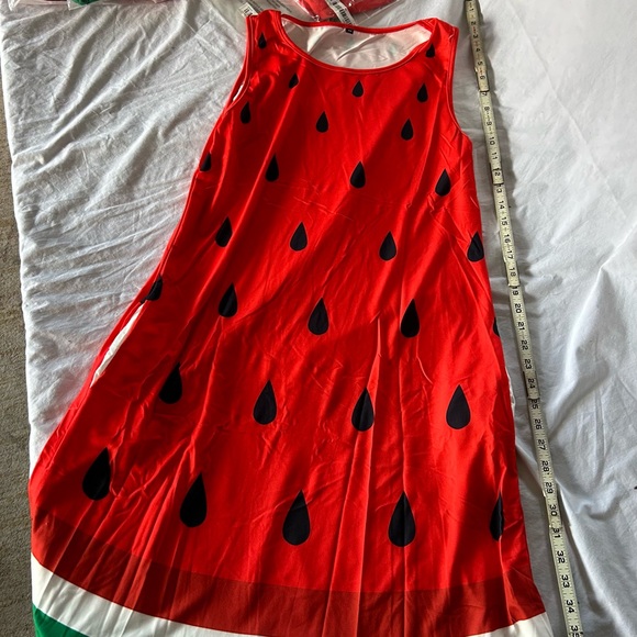 Women’s Watermelon Costume Dress, Size Medium - Picture 8 of 9